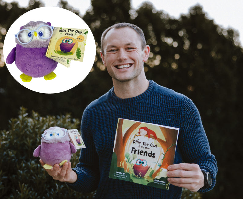 Ollie the Owl & His New Friends – Hardcover Book