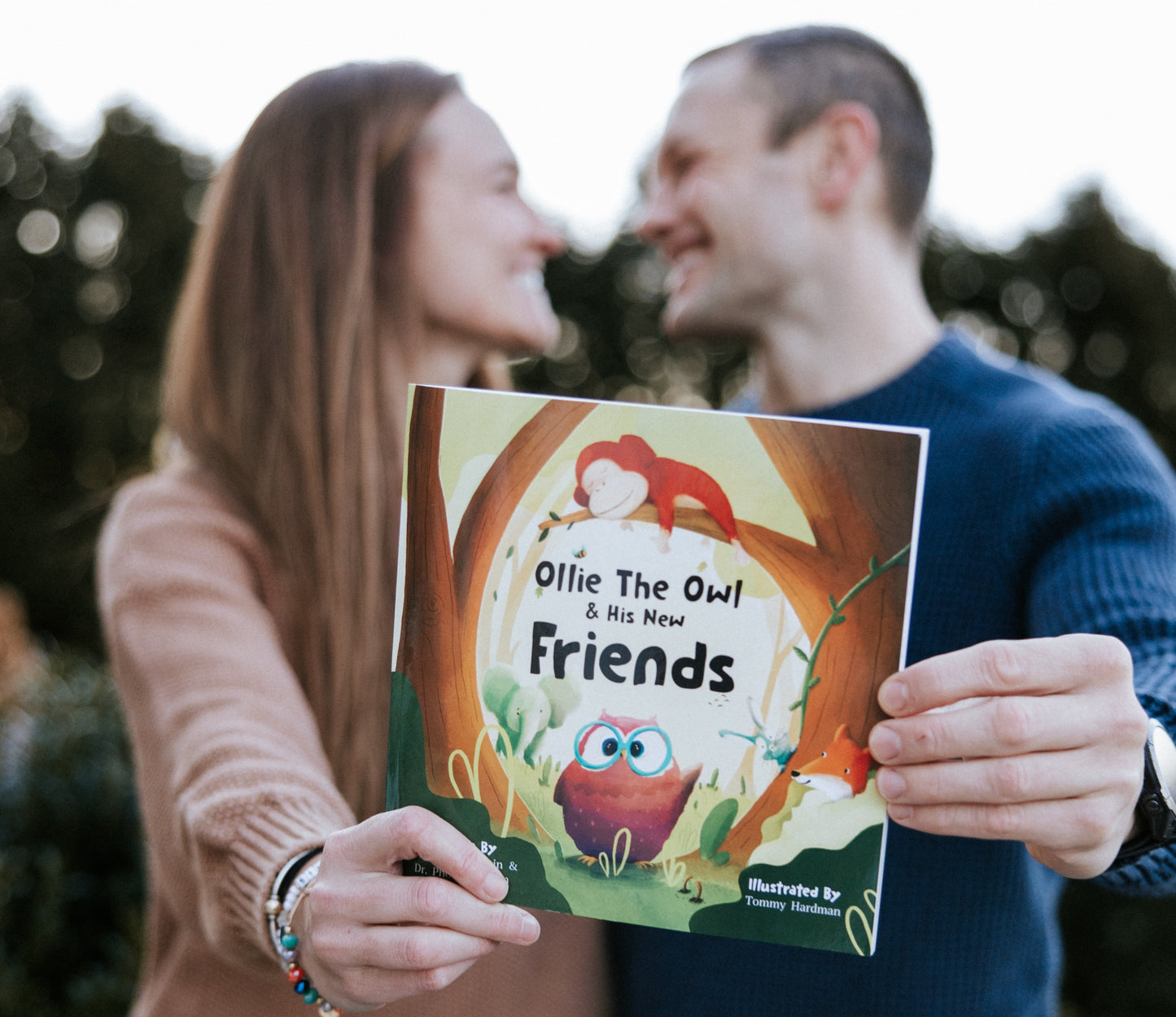 Ollie the Owl & His New Friends – Hardcover Book