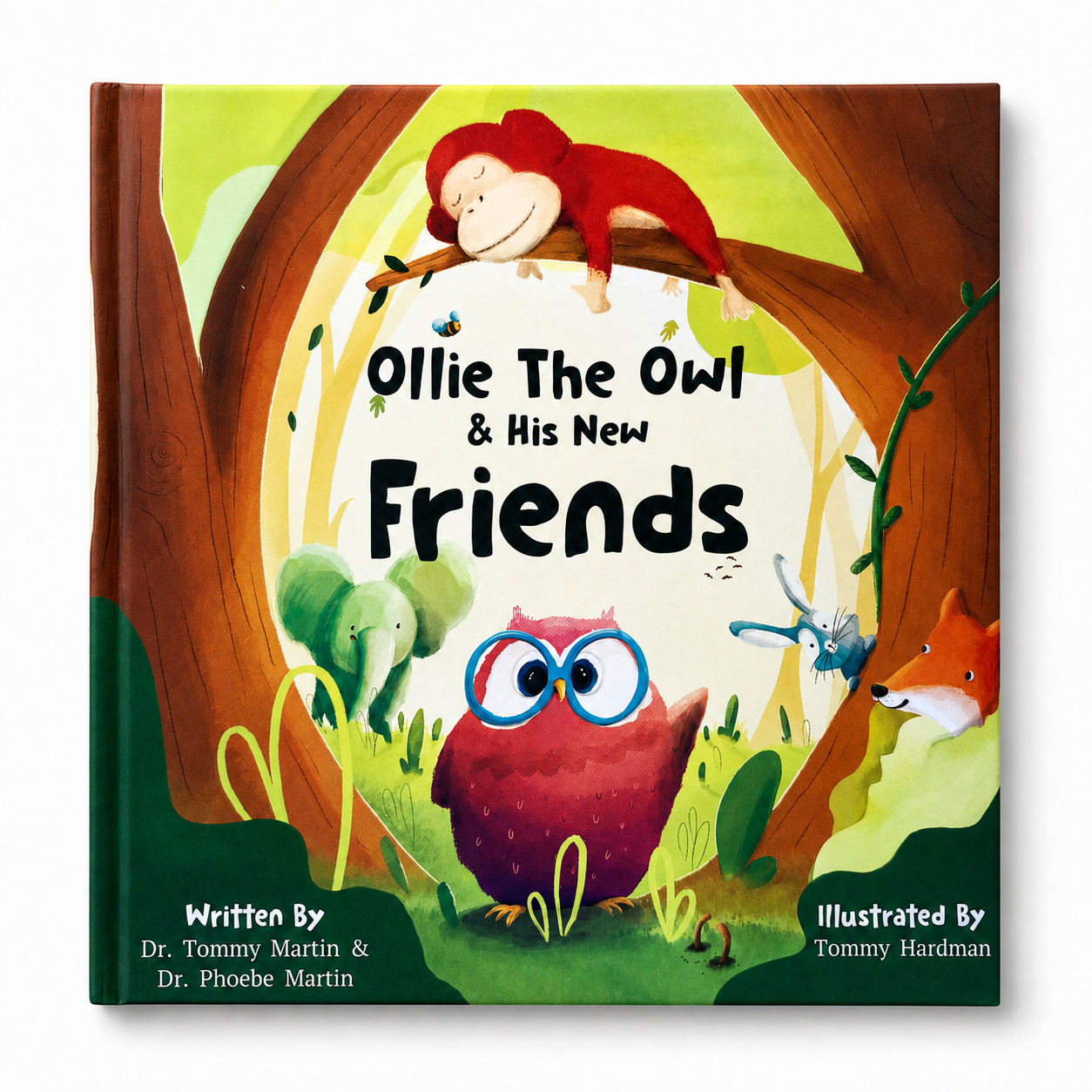Ollie the Owl & His New Friends – Hardcover Book