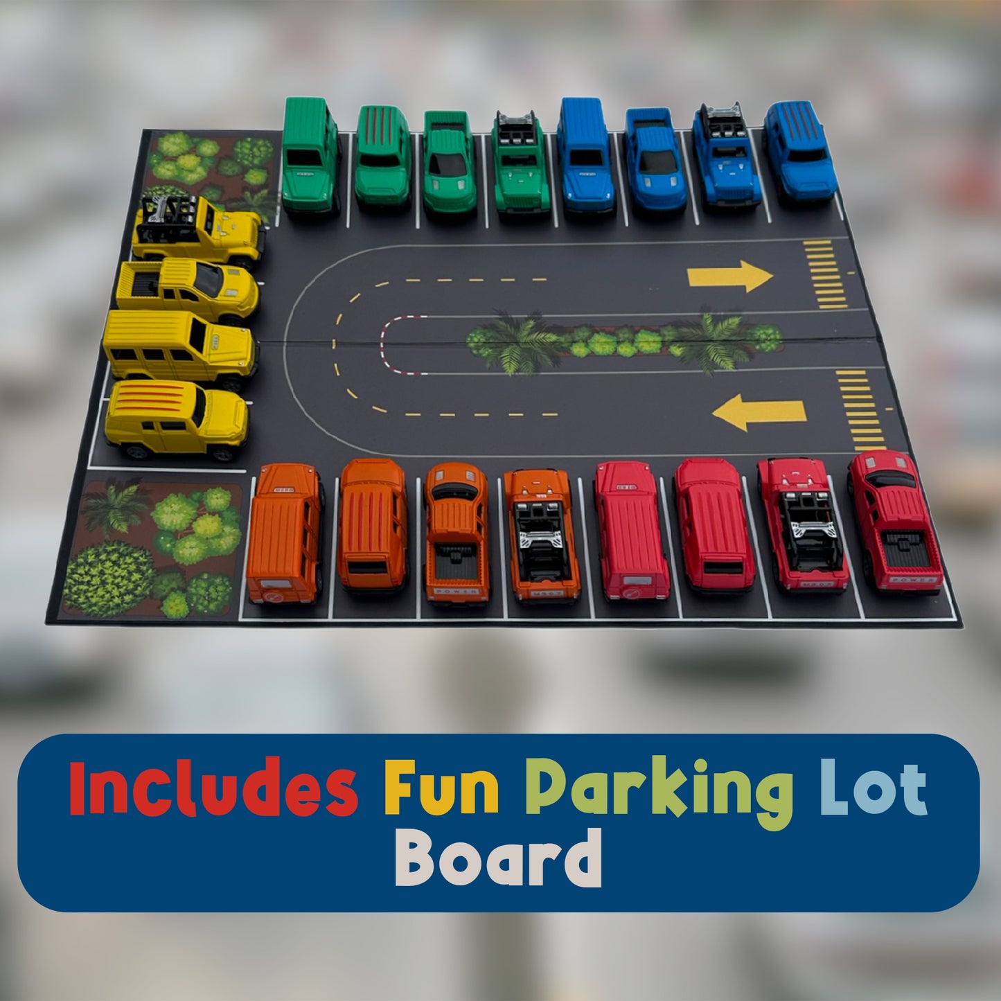 Line & Learn Cars - 20 Car Set